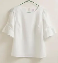 【美品】リボン袖　ブラウスのサムネイル