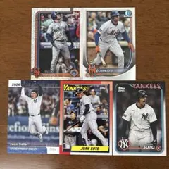 フアンソト　topps MLB 5枚セット