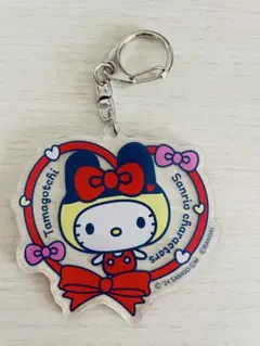 たまごっちサンリオアクリルキーホルダー まめっち×ハローキティ