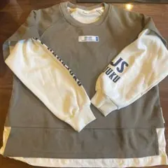 【新品・未使用】韓国風長袖トレーナー　130サイズ