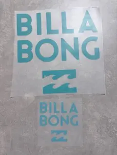 BILLABONG アイロンプリントシート 2枚セット