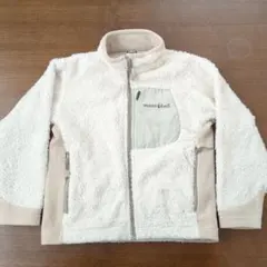 montbell フリースジャケット 100cm~ クリーム色