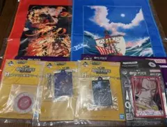 一番くじ ワンピースカードゲーム F賞 G賞 シャンクス H賞 6点セット