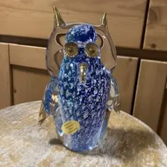 MURANO ムラノ ガラス 氷山 モチーフ 振り子時計 ベネチアン ムラーノ