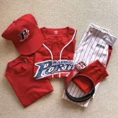 ポルテ ベースボールスクール ユニフォーム 145㎝ 6点セット まとめ売り