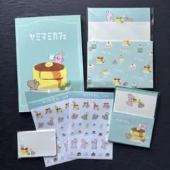 ヤミマミカフェ ❻セットまとめ売り 裏紙メモ・ミニレターセットetc