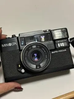 MINOLTA AF イエロー コンパクトカメラ　weathrmatic 128 MINOLTA AF イエロー コンパクトカメラ weathrmatic 128 - メルカリ