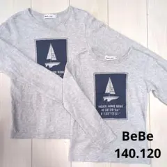 ベベ アナスイミニ メゾピアノ ミキハウス おそろい Tシャツ ロンＴ トップス