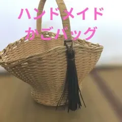 新品未使用 LUDLOW ラタン かごバッグ ビジュー - メルカリ