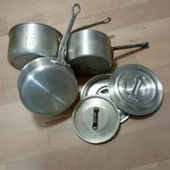All-Clad ステンレス寸胴鍋 パスタインサート付き - メルカリ