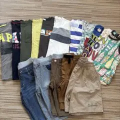 男子140夏服まとめ売りのサムネイル