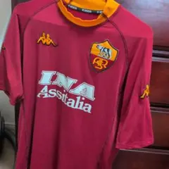 Kappa AS Roma ユニフォーム シャツ batistuta - メルカリ
