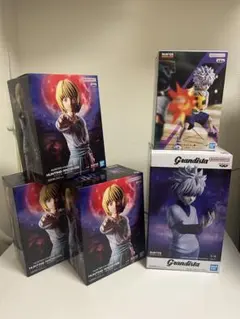 【未開封】ハンターハンター フィギュア5点 クラピカ キルア Grandista