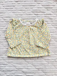 SIMPLEFREE 花柄 長袖カットソー 80