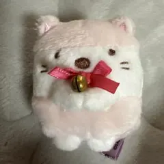 受注生産「しろくま（ねこ）」てのりぬいぐるみ　すみっコぐらし　ねこねこハロウィン