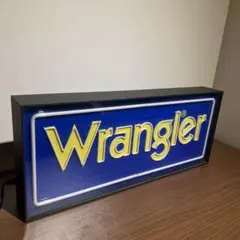 希少 レア wrangler ラングラー 看板 ディスプレイ 照明 希少 レア wrangler ラングラー 看板 ディスプレイ 照明 希少