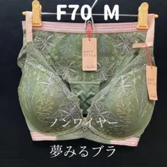 F70 アモスタイル バイ トリンプ 夢みるブラ ノンワイヤー ブラ&ショーツ