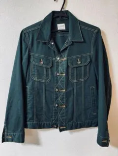 NANO UNIVERSE ダークグリーン ミリタリージャケット