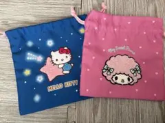 2025 サンリオキャラクターズ大賞くじ 巾着 ハローキティ