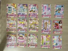 【アイカツ】キュート3コーデ＋単品6枚　（星宮いちご、北大路さくら、大空あかり）