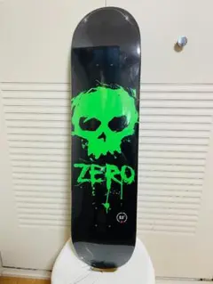 台湾製無地黒デッキテープ付き ZERO ゼロ スケートボード8.25デッキ