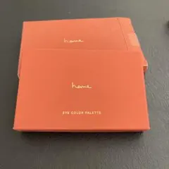 未使用品　heme アイカラー パレット バーンオレンジ