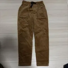 GU コーデュロイパンツ 140cm ブラウン