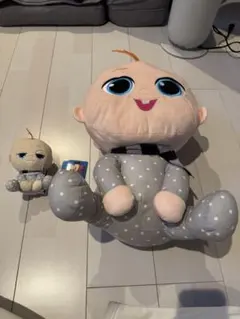 怪盗グルーのミニオン超変身 スーパーラージぬいぐるみ グルーJr.セット