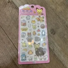 韓国限定　ポケピース 立体シール　ポケモン　キャンディーボンボンのサムネイル