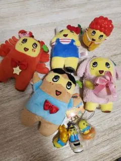 ふなっしー　ぬい キー ポーチ 9点セット
