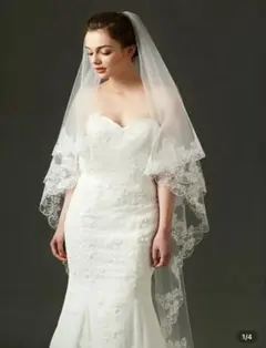 ウェディングベール 135cm