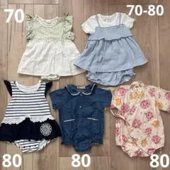 2026年最新】ベビー服 70 女の子 ロンパースの人気アイテム - メルカリ