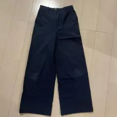 GALERIE VIE ウールスラックス 32サイズ　ネイビー