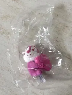 【ディズニー】 ミニファン ミニぬいぐるみチャーム チップ
