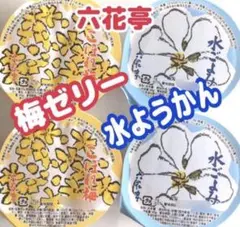 北海道限定♬︎♡六花亭 こぼれ梅ゼリーと水ごよみ水ようかんのサムネイル