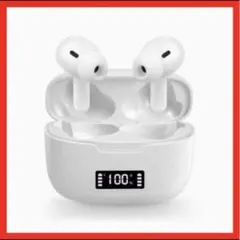 最終価格❤️ワイヤレスイヤホン　Bluetooth 5.3 イヤホン　ホワイト