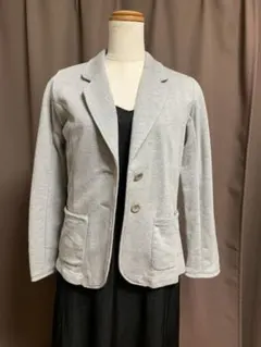 champion スウェット素材ジャケット　グレー