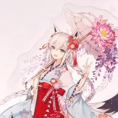 ホロライブ　白上フブキ　アクリルスタンド2