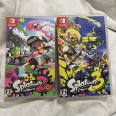 スプラトゥーン2、3 カセット ケース付き