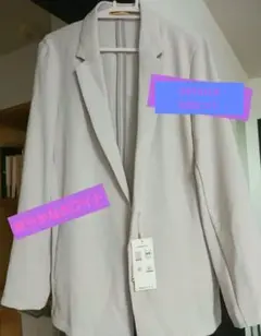 【新品未使用】【ORIHICA】ホワイトパンツスーツ上下　3点セット