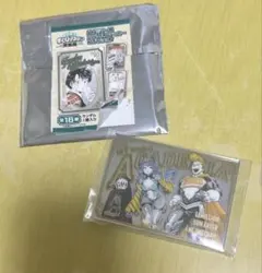 僕のヒーローアカデミア 原画展 パブミラー風アクリルステッカー 雄英ビッグ3