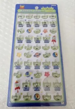 新品未開封　正規品　リトルグリーンメン　ディズニーミニ　ボンボンドロップシール