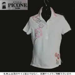 m23765・値下★PICONE★綿100％ポロシャツのサムネイル