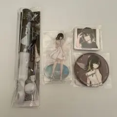 斑鳩ルカ　アイドルマスターシャイニーカラーズ　アクスタほか計4点　8bq
