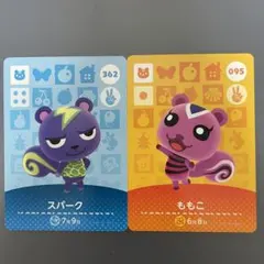 スパーク ももこ amiibo あつ森 どうぶつの森 りす