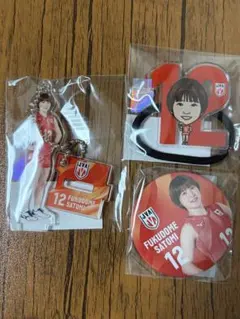 福留慧美選手　アクリルスタンドキーホルダー、マルチバンド、缶バッジ