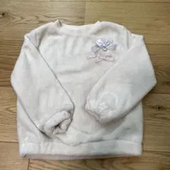 ユニコーンチャーム付き フリース トレーナー 110cm
