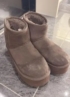 ネ*ル様 UGG✨厚底ブーツ ブラウン