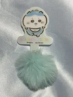 ちいかわ ちいかわベビー ぽんぽんチャーム付きフォンタブ ノベルティ ハチワレ