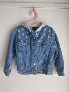 ZARA ミッキーマウス柄 デニムジャケット 116㎝